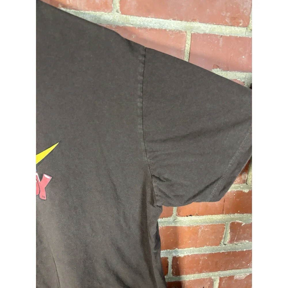 VINTAGE Y2K Woody Woodpecker Shirt Brown Graphic Tee Short Sleeve Adult Size XL